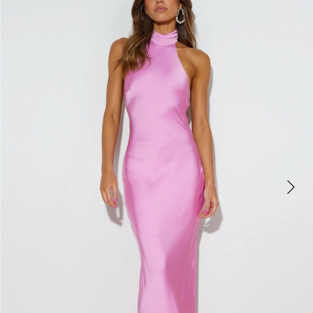 Hello Molly Pink Midi Dress